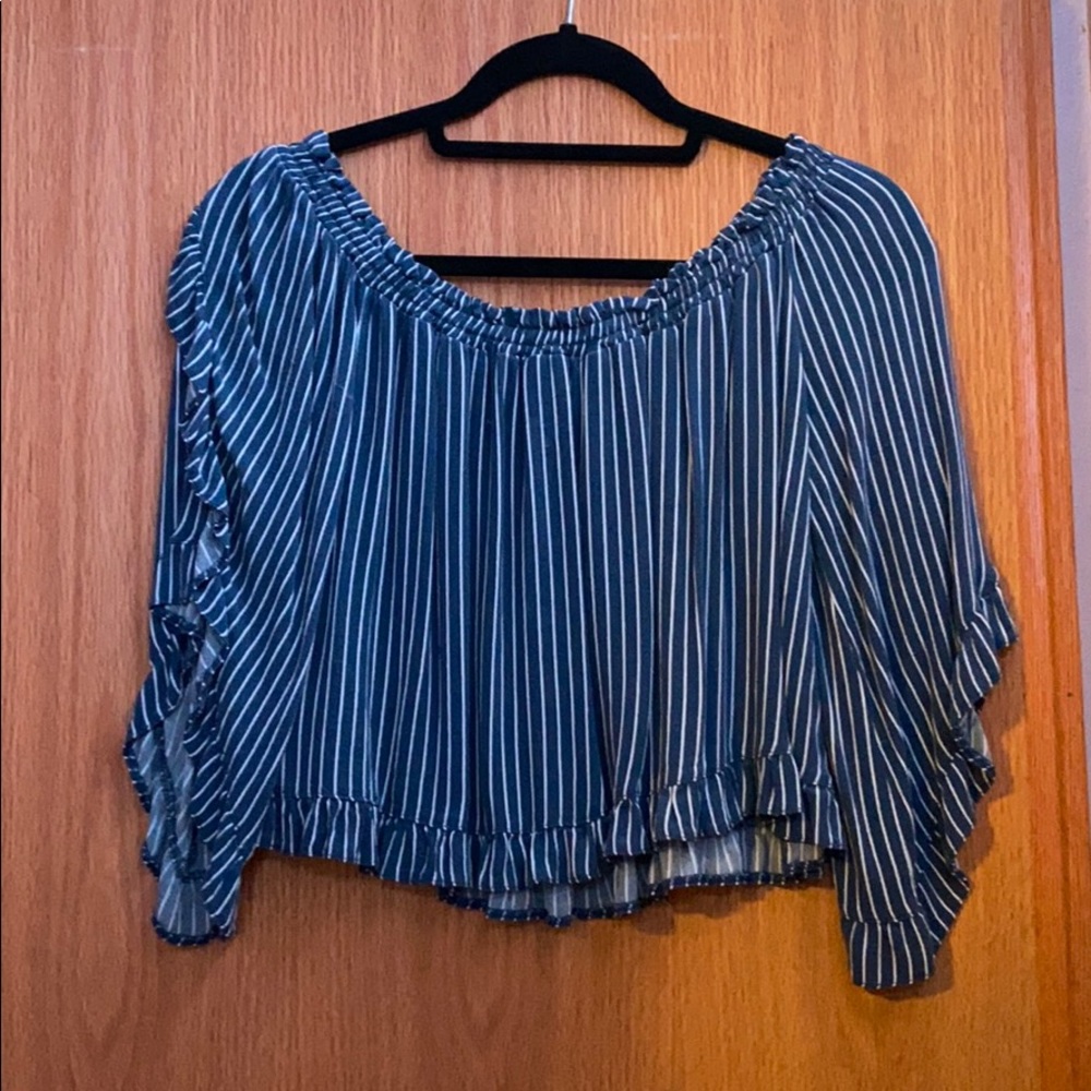 off the shoulder shirt